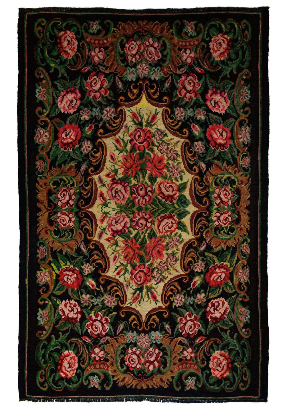 Antheia El Dokuma Yün Kilim 331x205 cm - Borr Halı