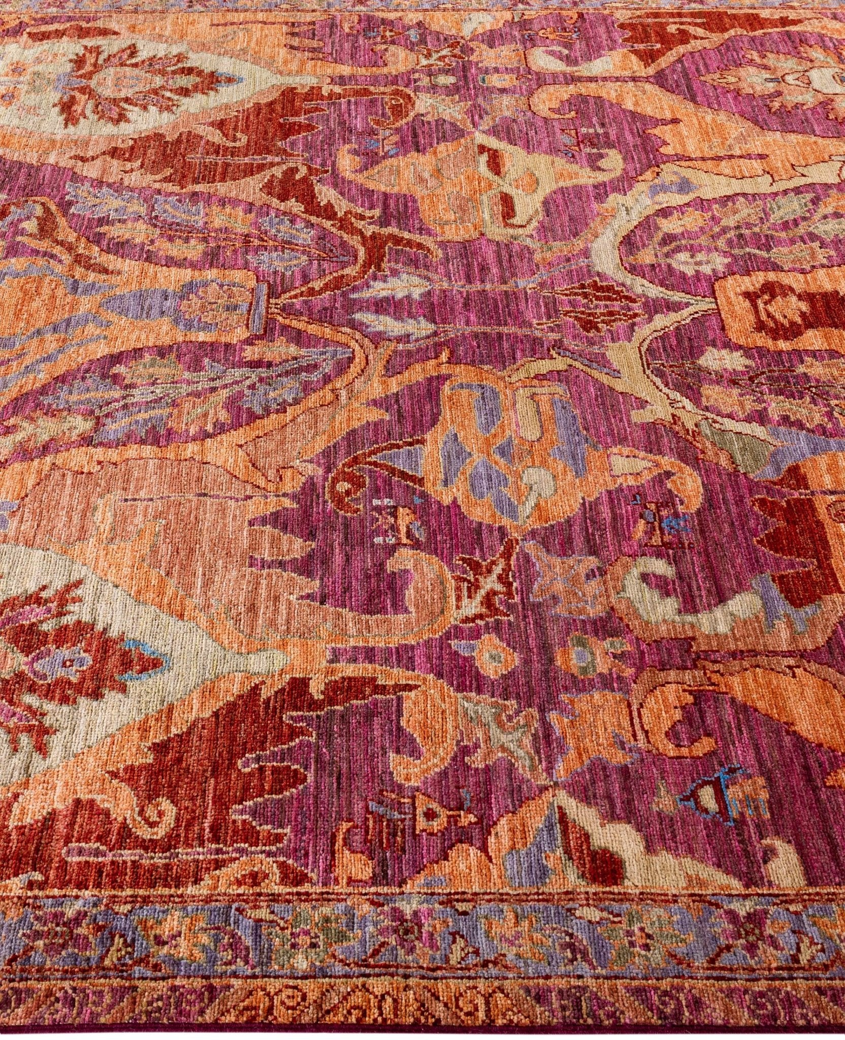 Antique Garnet El Dokuma Yün Halı 277x183 cm - Borr Halı