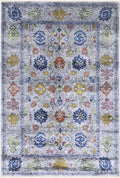 Anvera Field El Dokuma İpek Halı 188X124 cm - Borr Halı