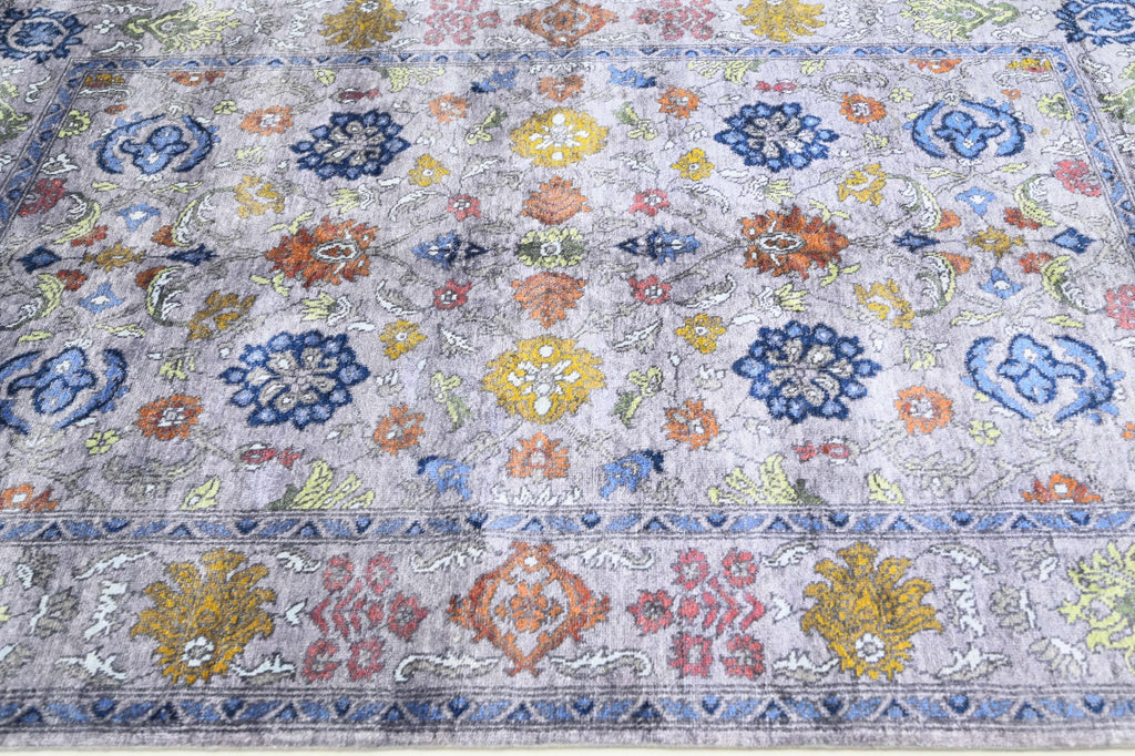 Anvera Field El Dokuma İpek Halı 188X124 cm - Borr Halı