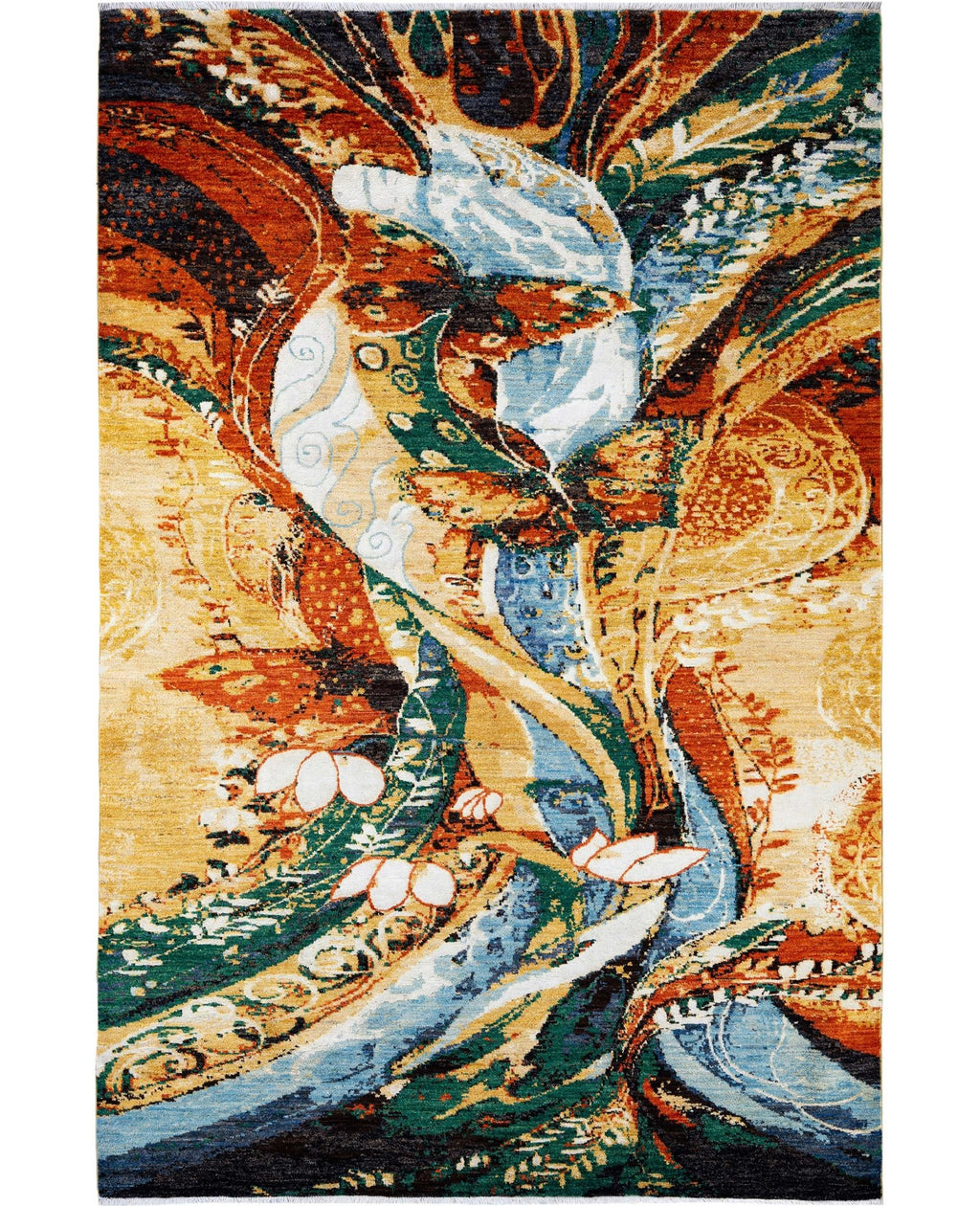 Arboris Vitae El Dokuma Yün ve İpek Halı 279X186 cm - Borr Halı