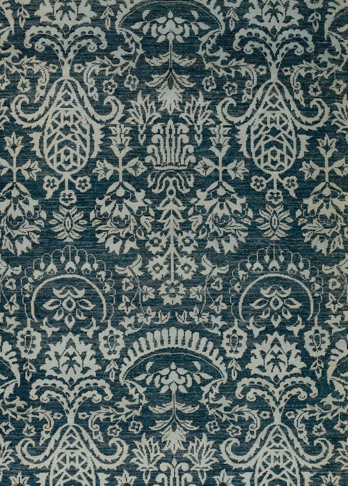 Architrave El Dokuma Yün ve İpek Halı 370 x 94 cm - Borr Halı