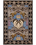 Arden Fleur El Dokuma Yün Halı 186 x 125 cm - Borr Halı