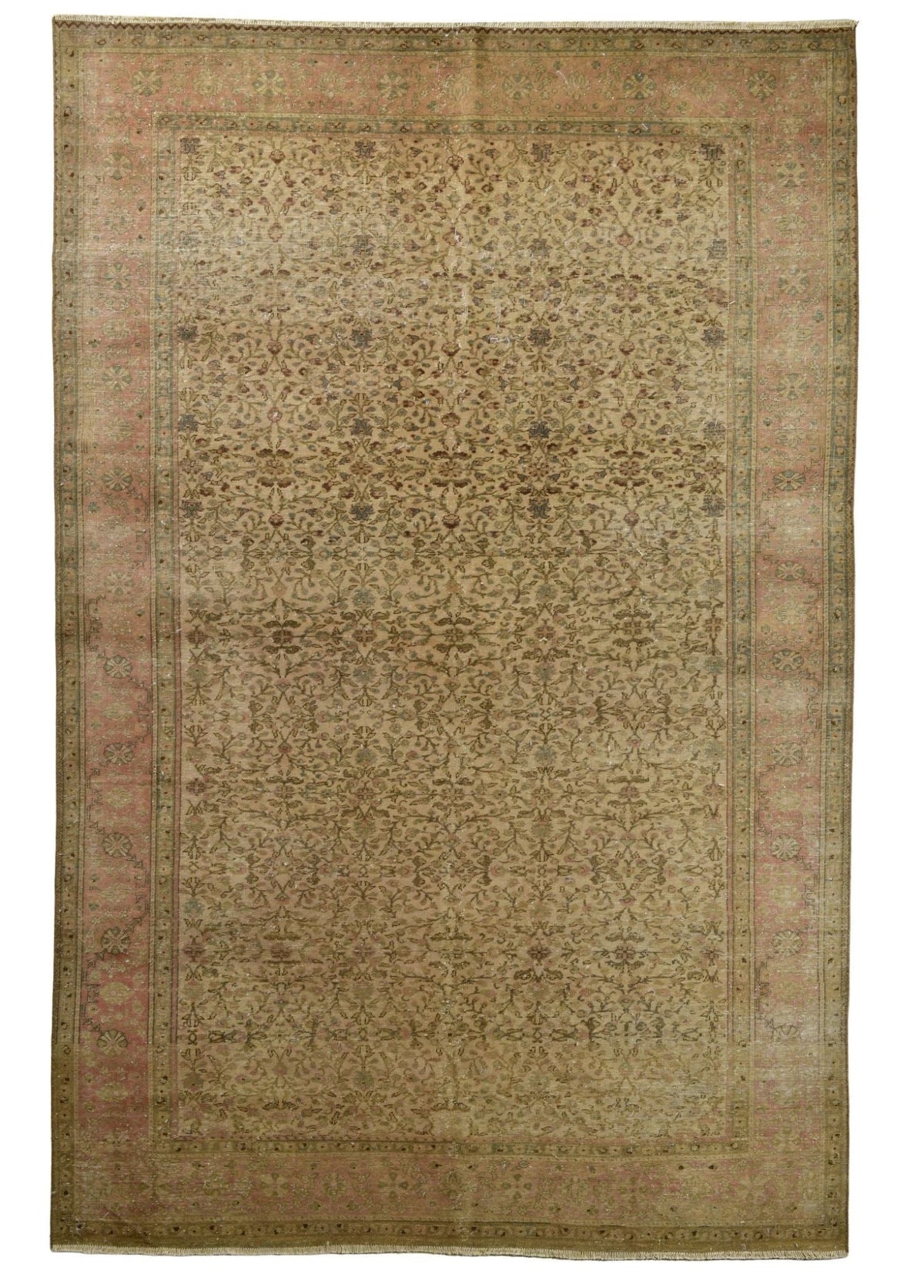 Arden Vintage El Dokuma Yün Halı 291 x 196 cm - Borr Halı