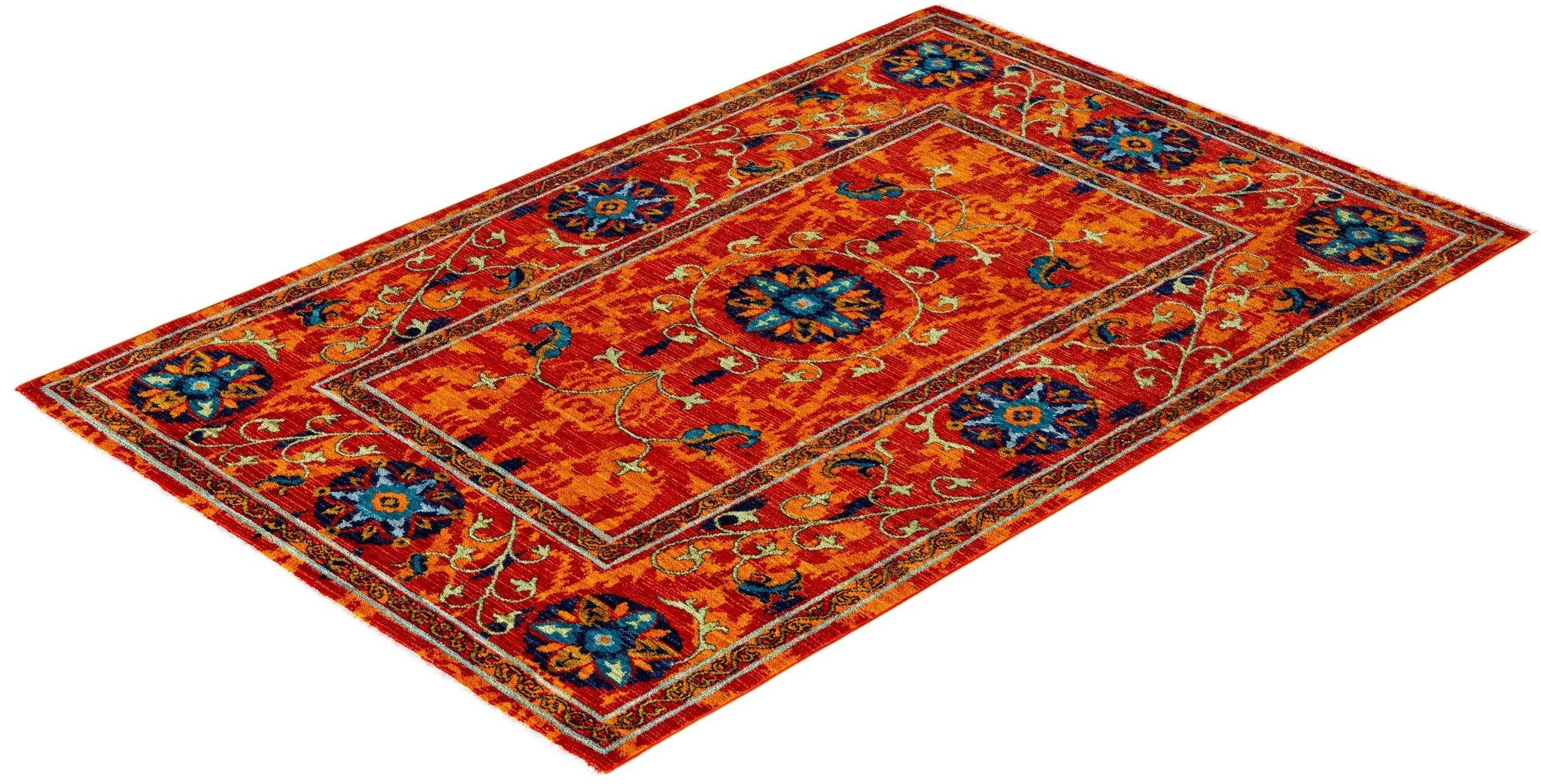 Ardoria Flame El Dokuma Yün Halı 190 x 125 cm - Borr Halı