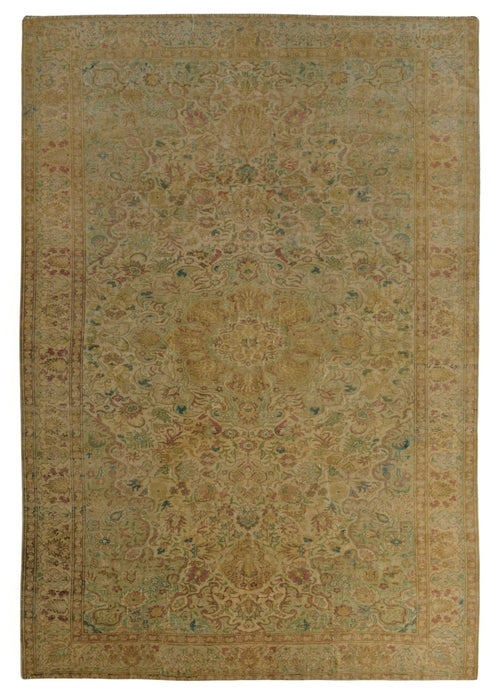 Areshvan Vintage El Dokuma Yün Halı 283 x 201 cm - Borr Halı