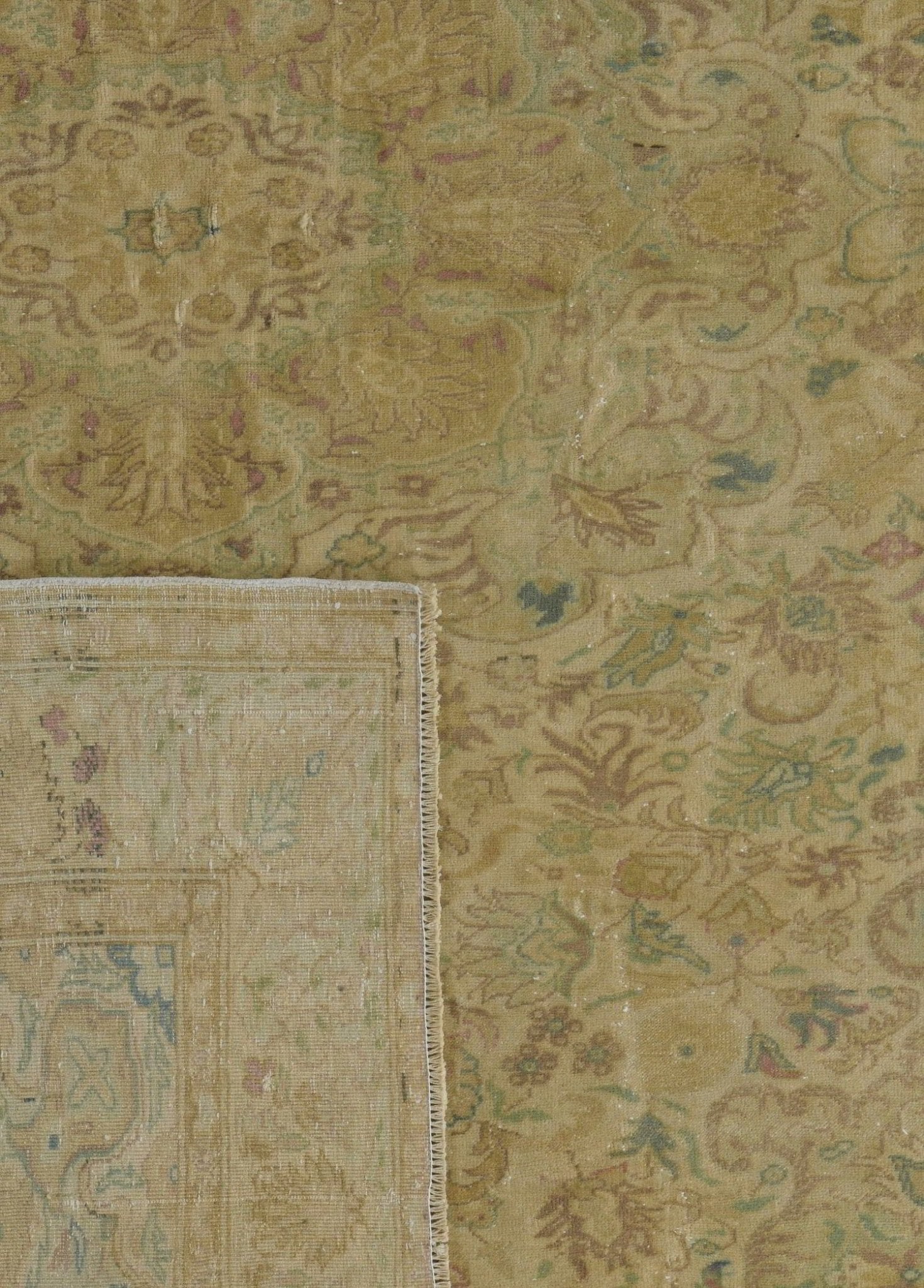 Areshvan Vintage El Dokuma Yün Halı 283 x 201 cm - Borr Halı