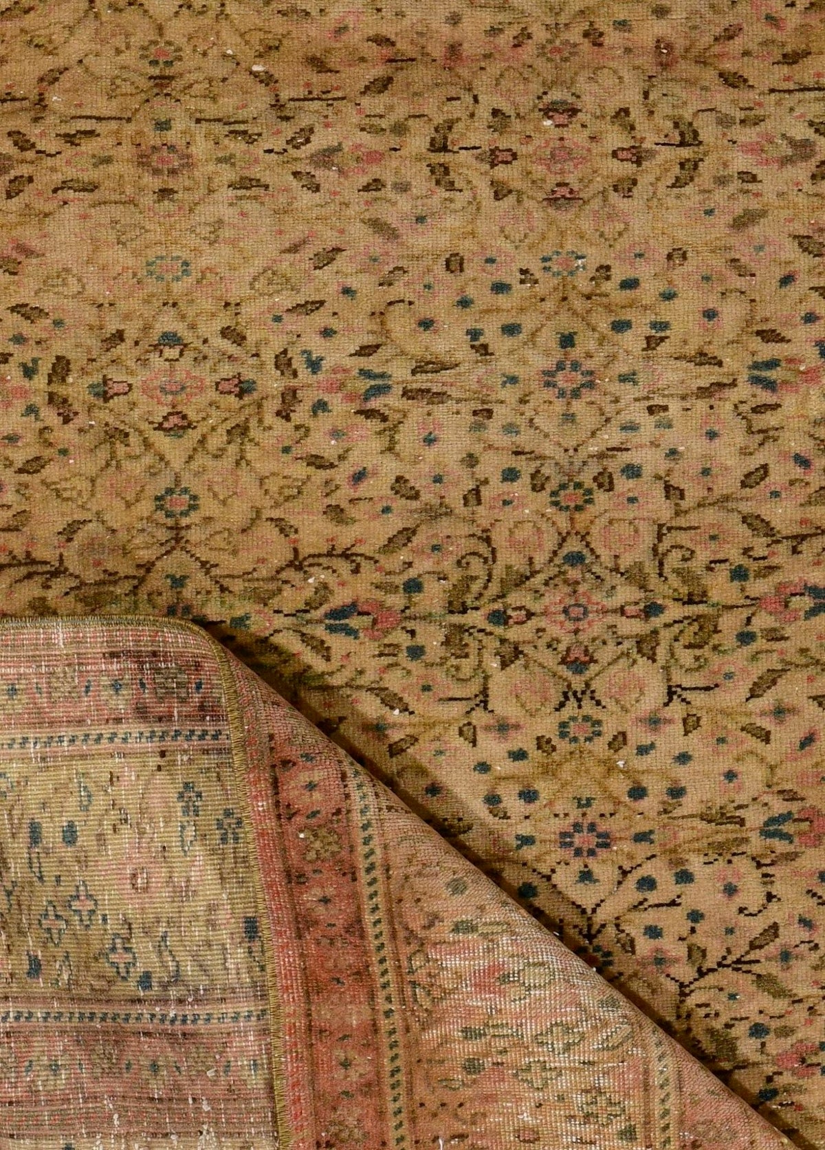 Arezzo Vintage El Dokuma Yün Halı 282 x 195 cm - Borr Halı