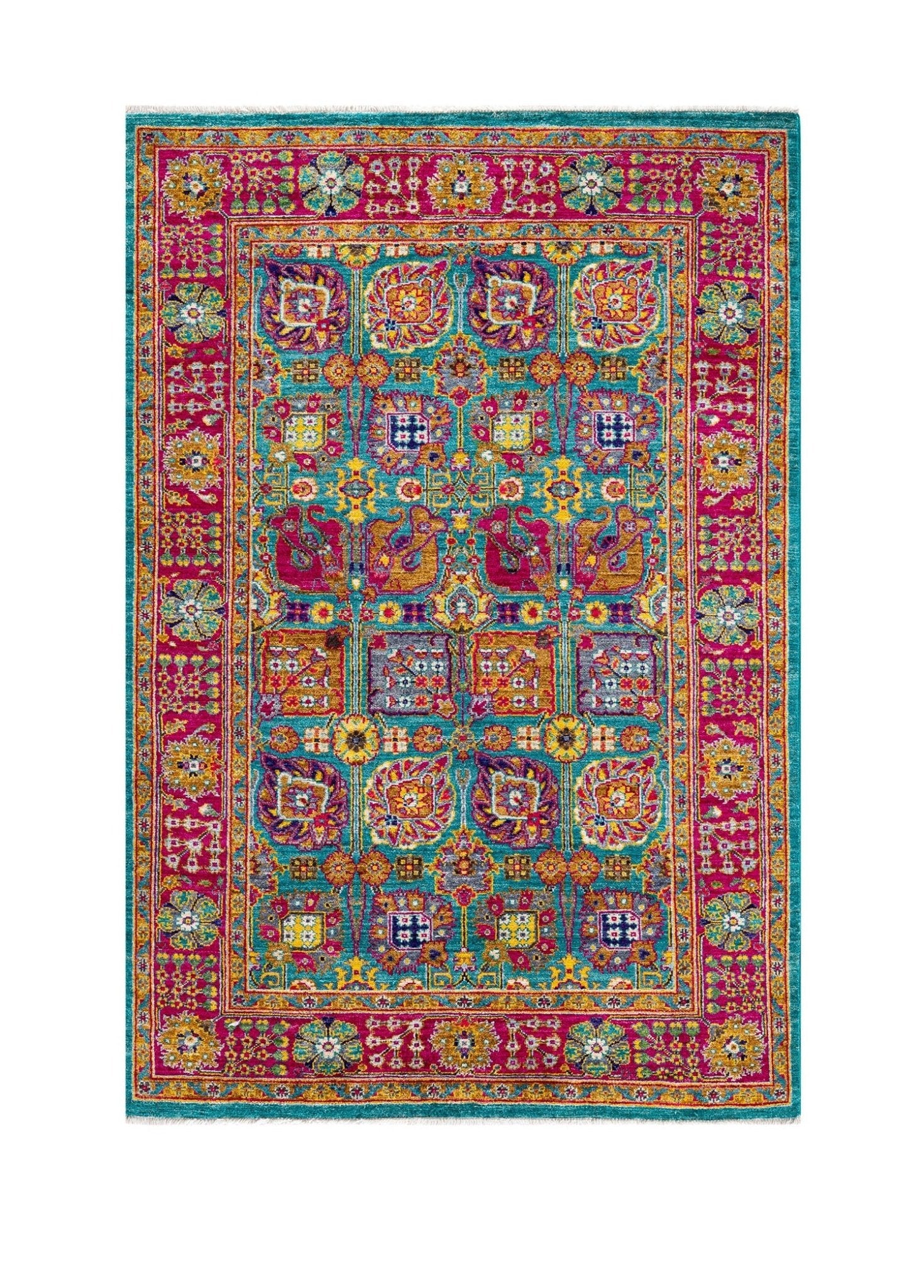 Arts N Crafts El Dokuma Yün Halı 168X117 cm - Borr Halı