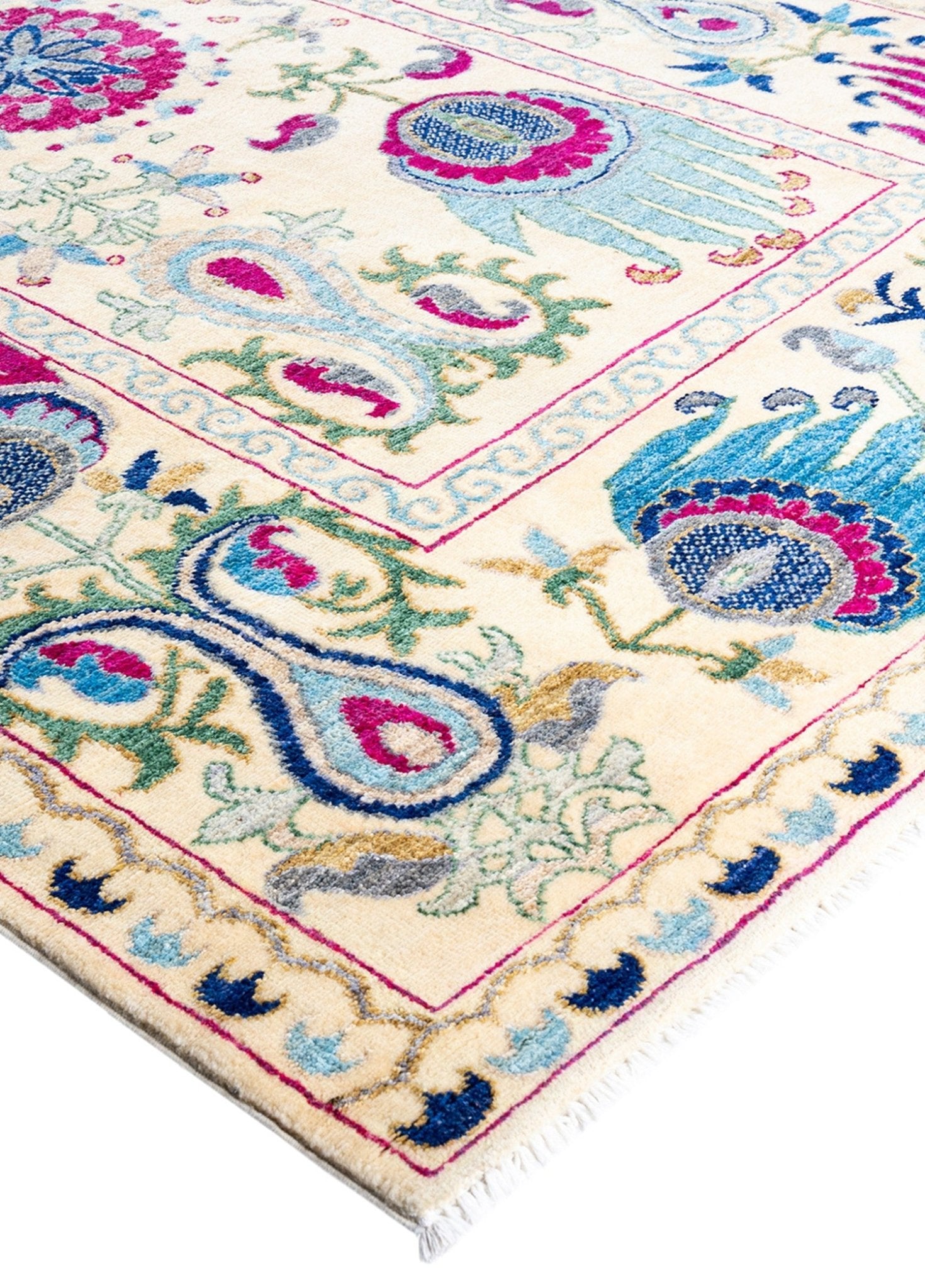 Arts N Crafts El Dokuma Yün Halı 193x130 cm - Borr Halı