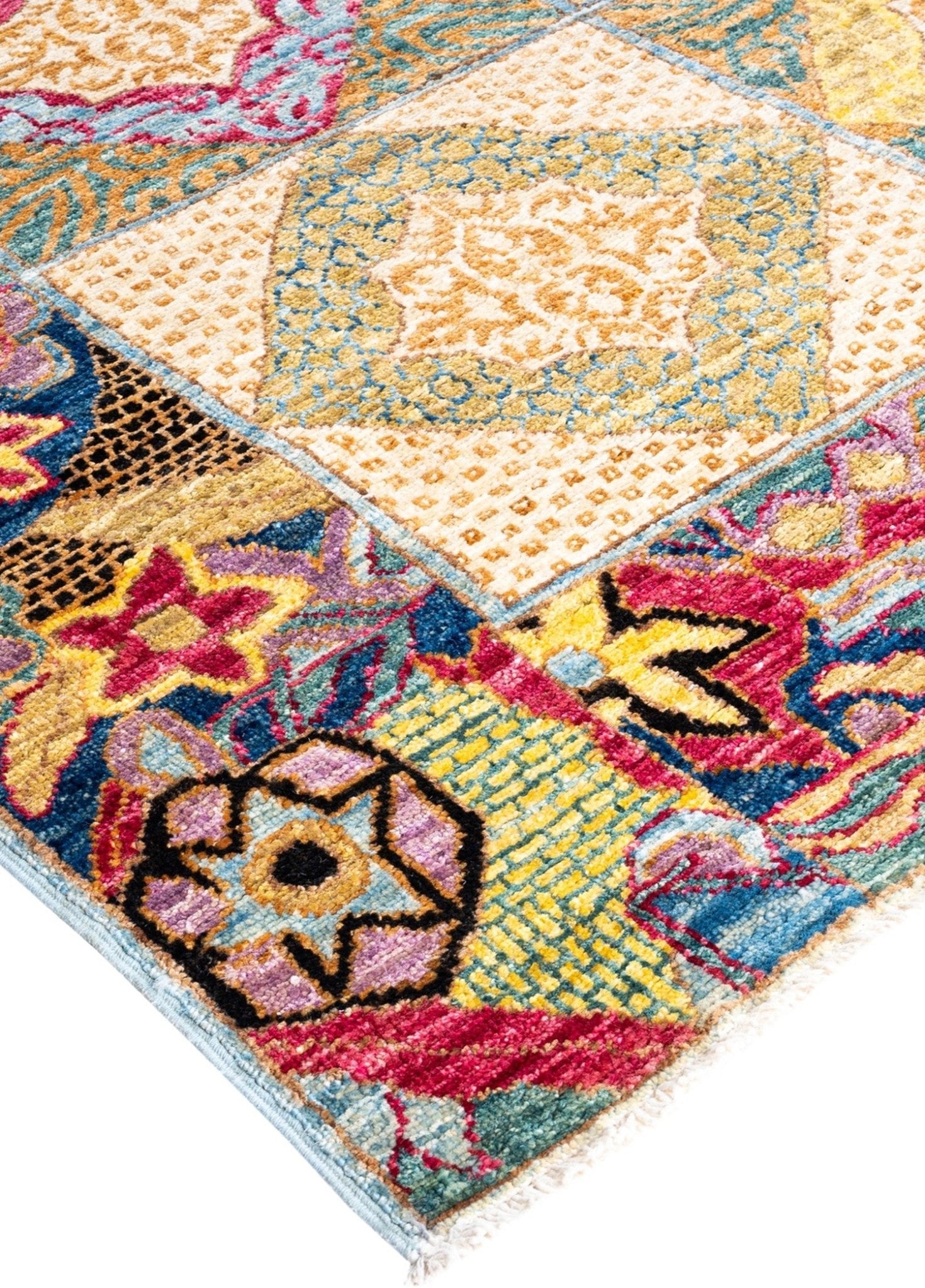 Arts N Crafts Yün El Dokuma Halı 184x118 cm - Borr Halı