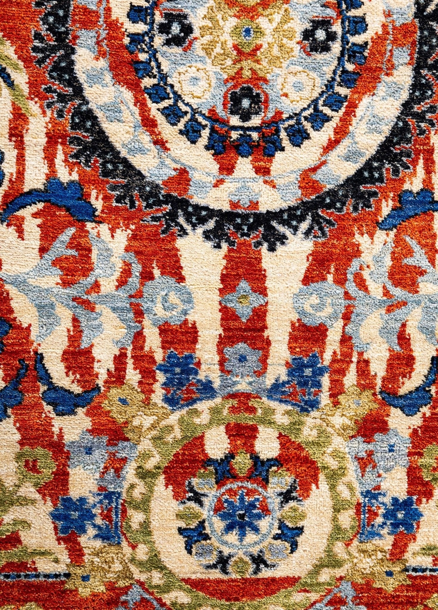Arts N Crafts Yün El Dokuma Halı 186x128 cm - Borr Halı