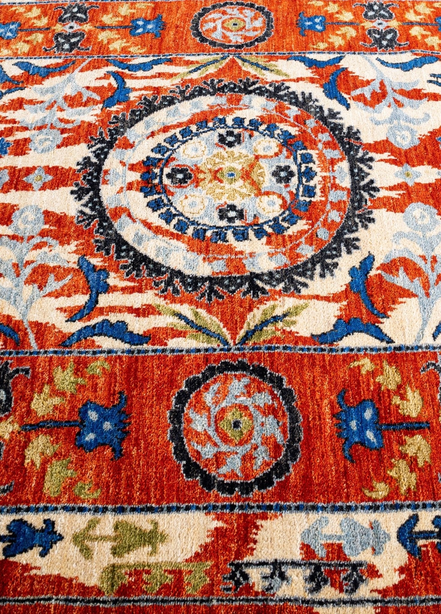 Arts N Crafts Yün El Dokuma Halı 186x128 cm - Borr Halı