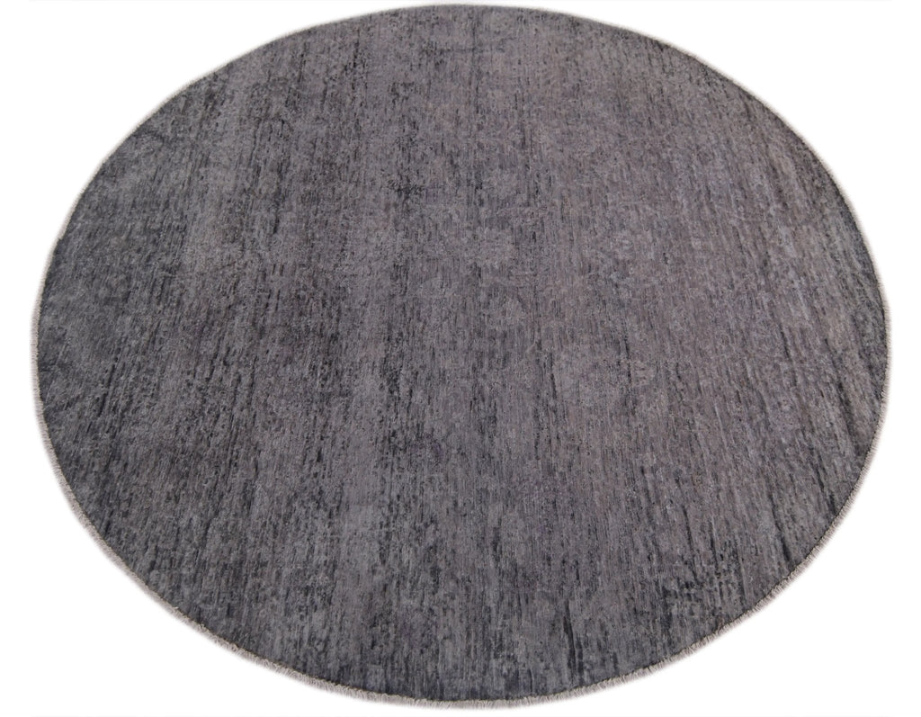 Ashen Orb El Dokuma Yün Halı 173x173 cm - Borr Halı