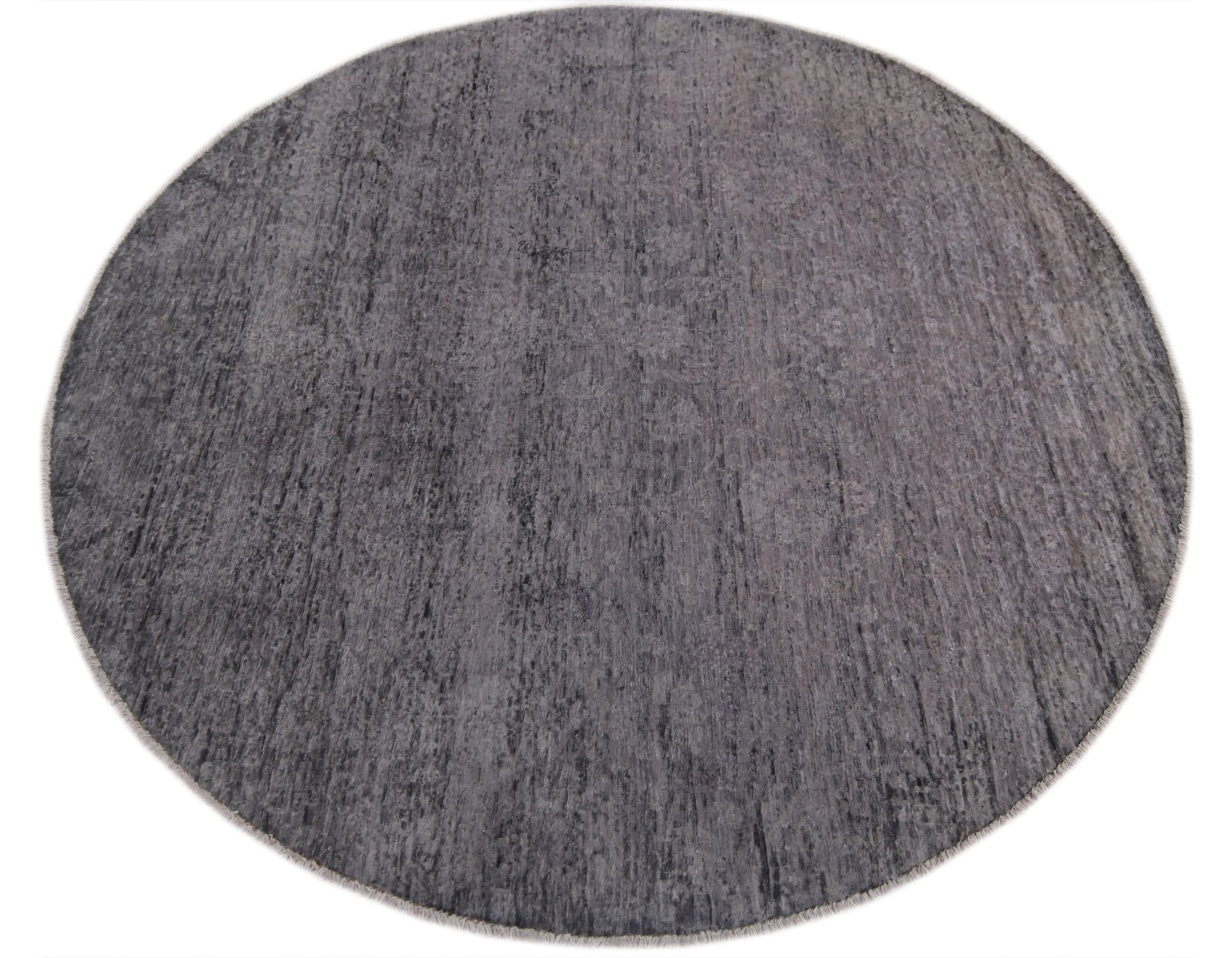 Ashen Orb El Dokuma Yün Halı 173x173 cm - Borr Halı