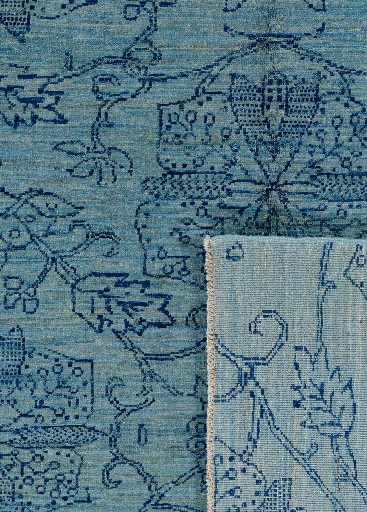 Aureline El Dokuma Yün Halı 195x152 cm - Borr Halı
