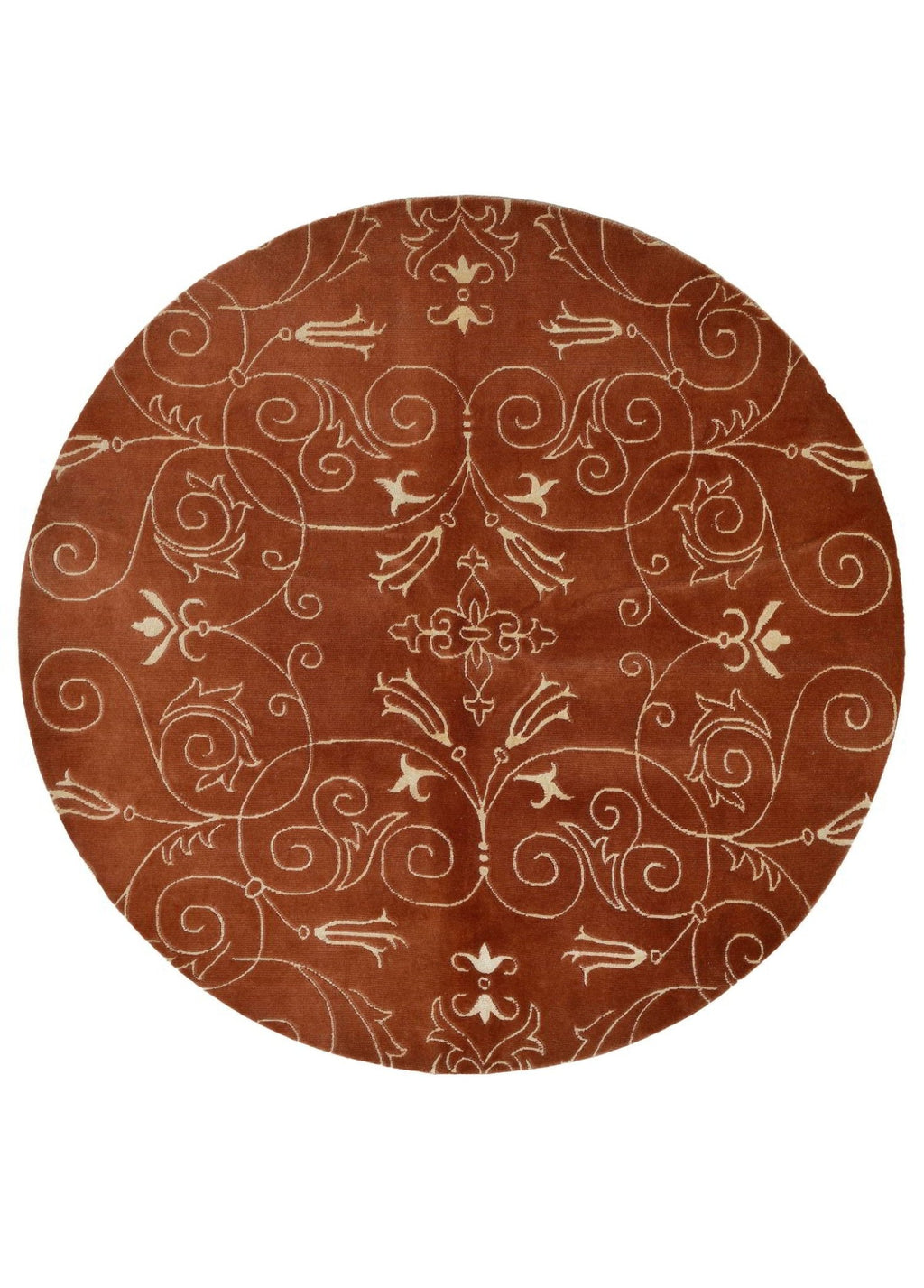 Aurenza El Dokuma Yün ve İpek Halı 168x168 cm - Borr Halı