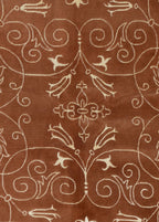 Aurenza El Dokuma Yün ve İpek Halı 168x168 cm - Borr Halı