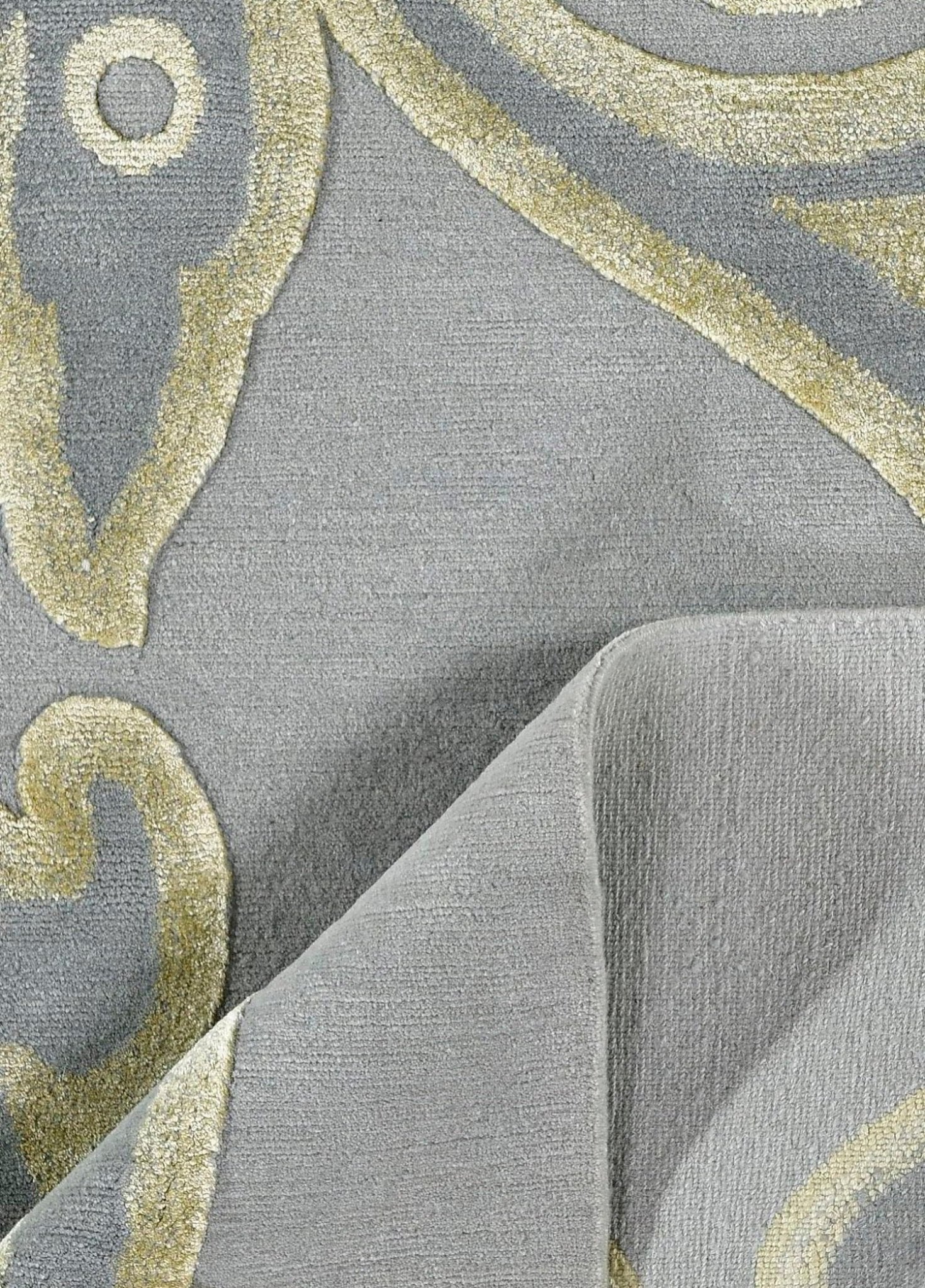 Aureva El Dokuma Yün ve İpek Halı 241x176 cm - Borr Halı