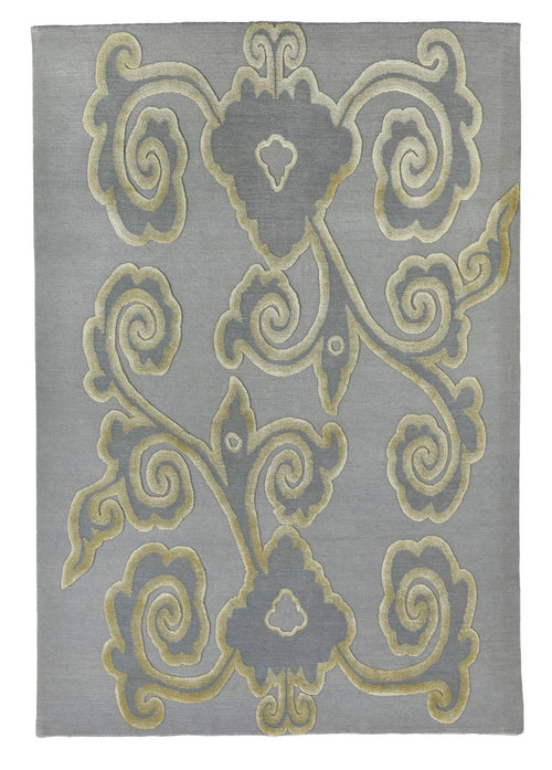 Aureva El Dokuma Yün ve İpek Halı 241x176 cm - Borr Halı