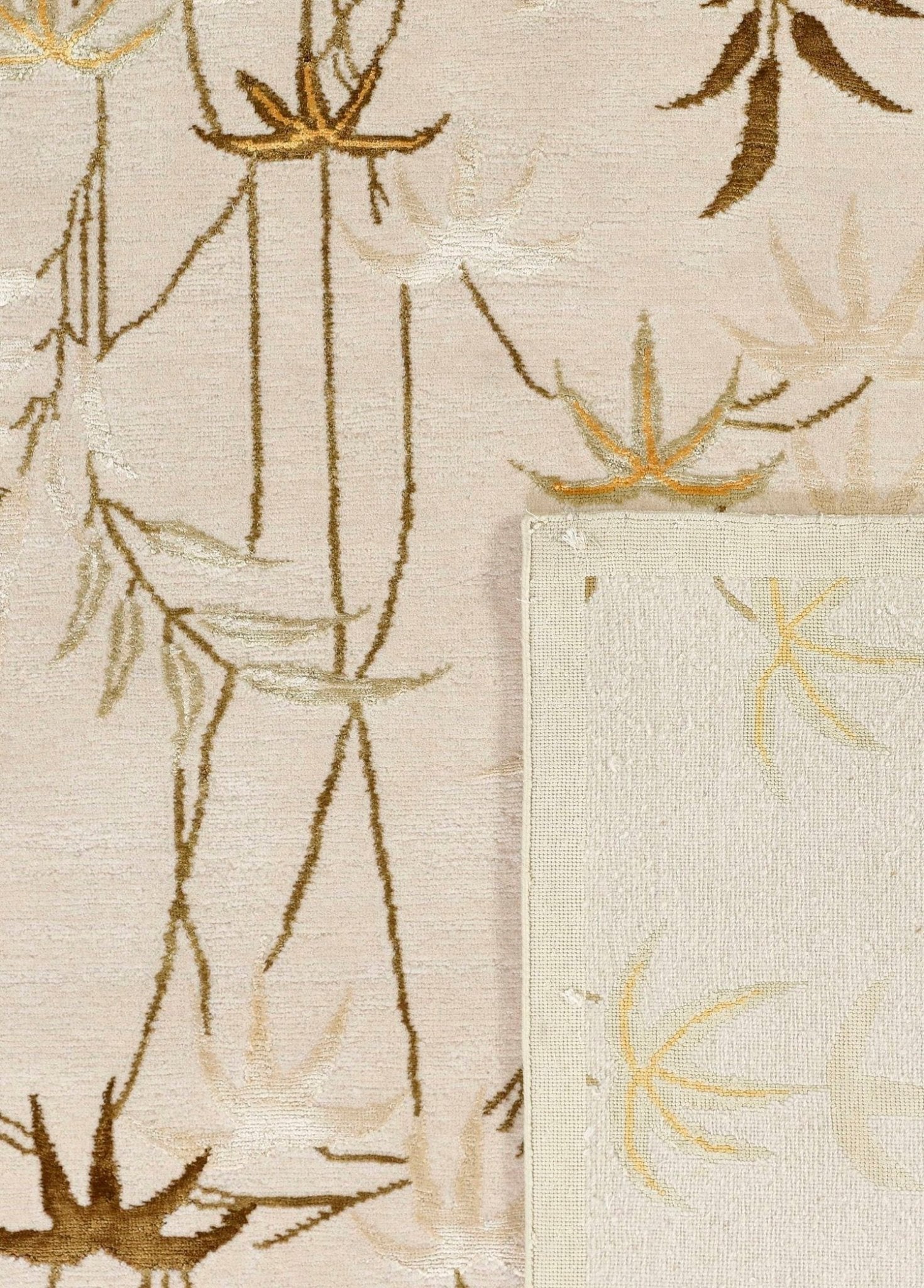 Bambusa El Dokuma Yün ve İpek Halı 263x184 cm - Borr Halı