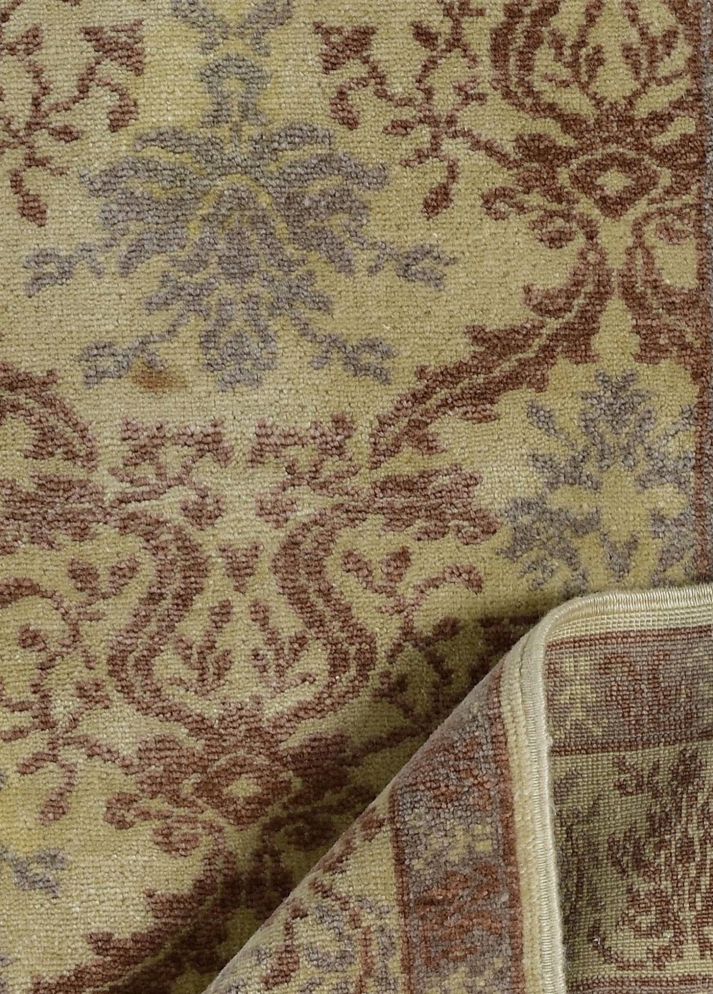 Baroque Light El Dokuma Yün Halı 172x125 cm - Borr Halı