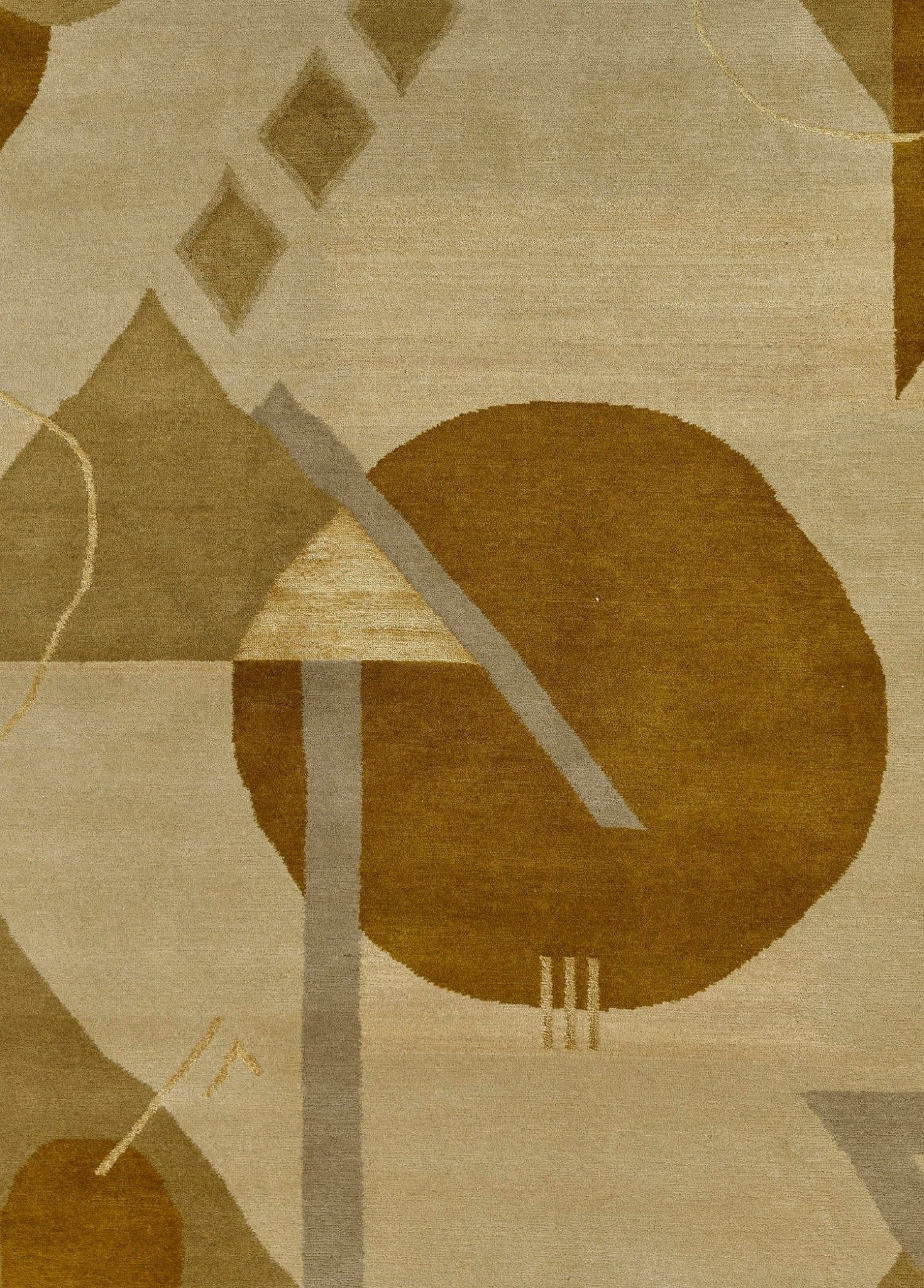 Bauva El Dokuma Yün ve İpek Halı 239x172 cm - Borr Halı