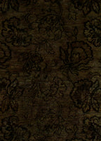 Black Peony El Dokuma Yün Halı 277 x 178 cm - Borr Halı