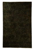 Black Peony El Dokuma Yün Halı 277 x 178 cm - Borr Halı