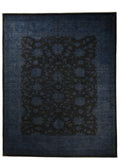 Blue Dahlia El Dokuma Yün Halı 307 x 245 cm - Borr Halı