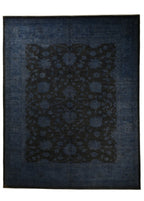Blue Dahlia El Dokuma Yün Halı 307 x 245 cm - Borr Halı