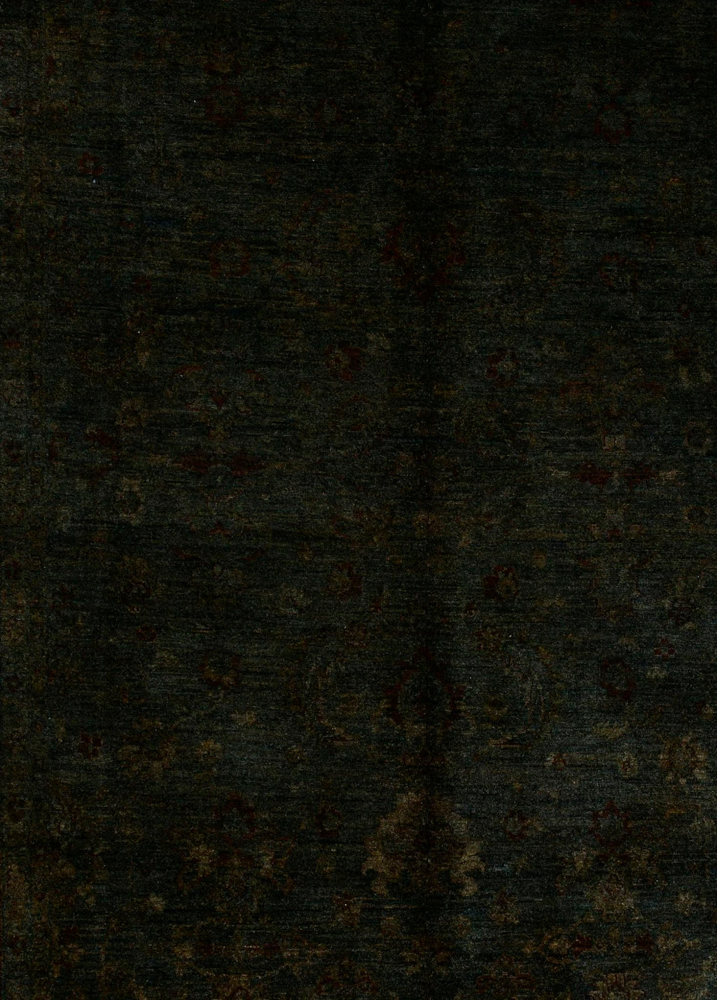 Burnt Umber El Dokuma Yün Halı 306 x 240 cm - Borr Halı