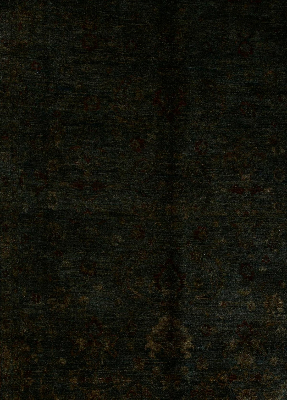 Burnt Umber El Dokuma Yün Halı 306 x 240 cm - Borr Halı
