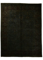 Burnt Umber El Dokuma Yün Halı 306 x 240 cm - Borr Halı
