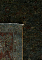 Burnt Umber El Dokuma Yün Halı 306 x 240 cm - Borr Halı