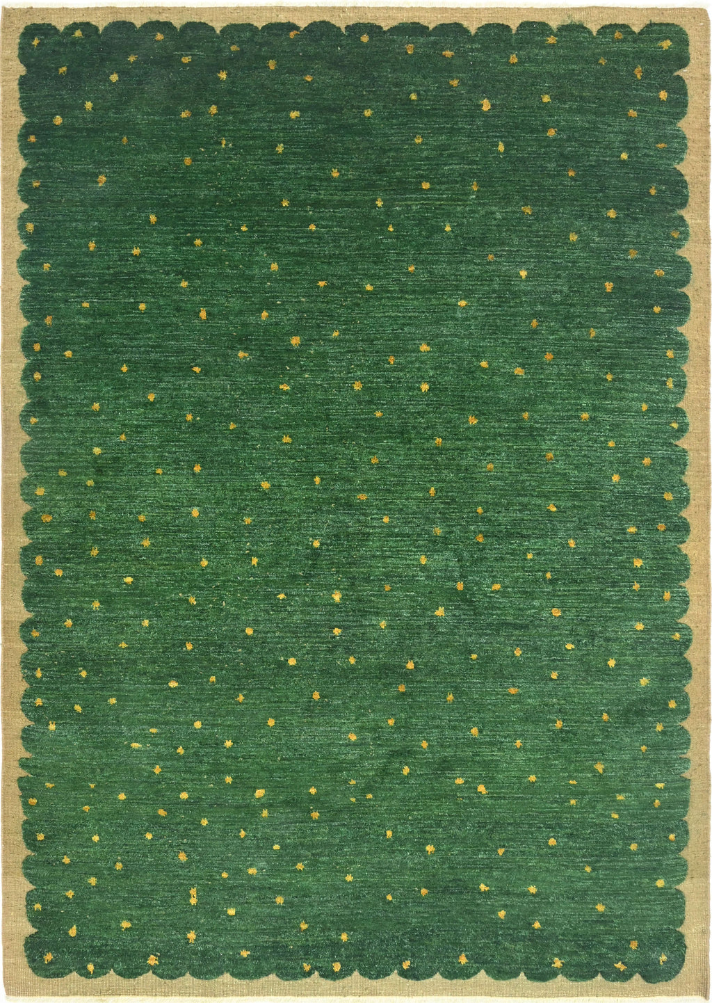 Verdara Dots El Dokuma Yün Halı 313X201 cm