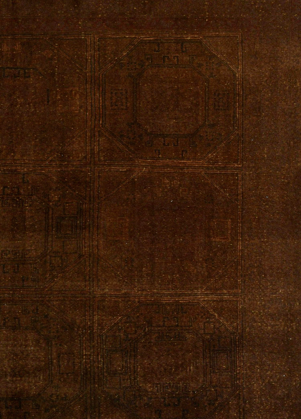 Darvashan Vintage El Dokuma Yün Halı 289 x 196 cm