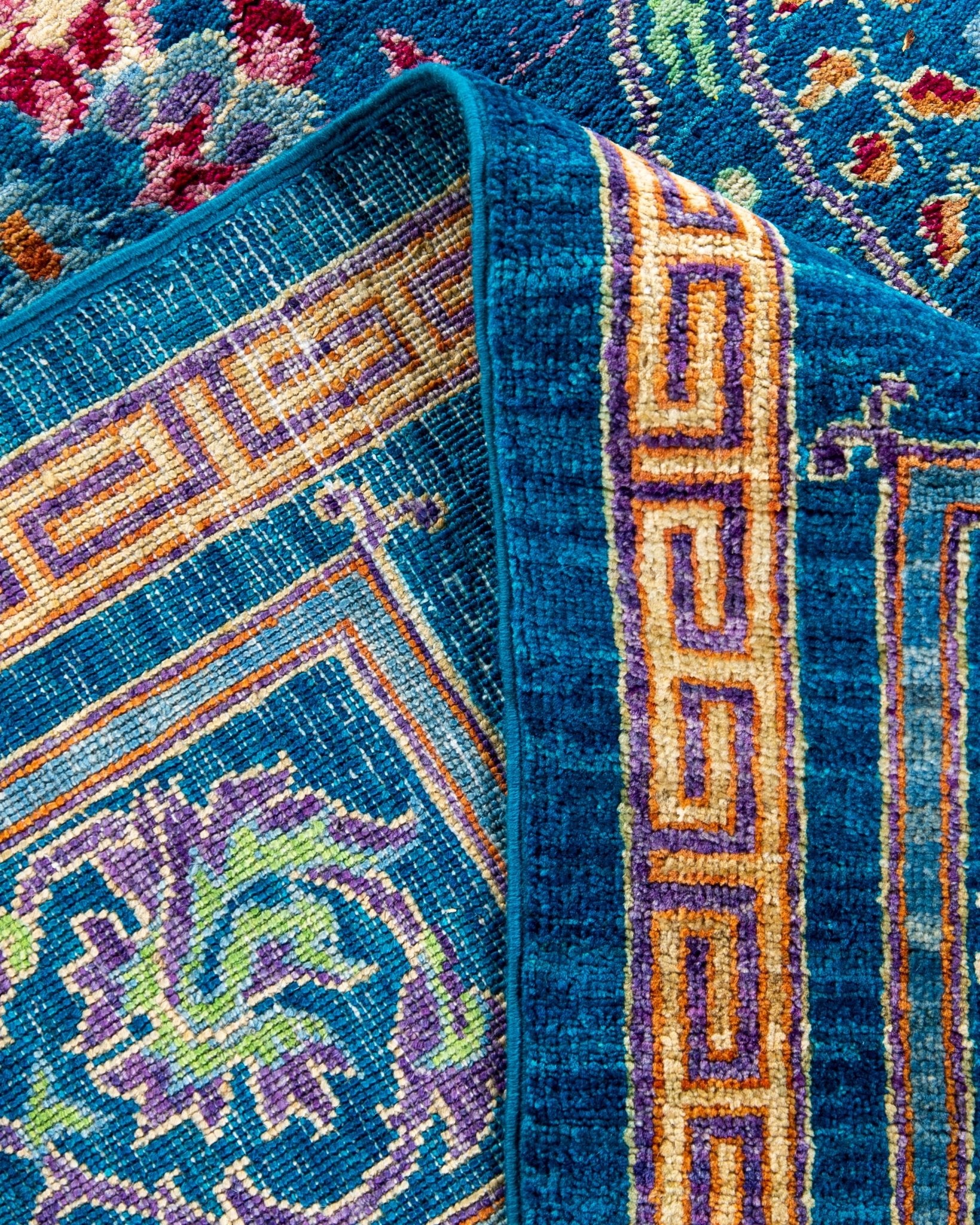 Calestia Azure El Dokuma Yün Halı 300 x 248 cm - Borr Halı