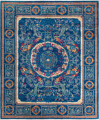 Calestia Azure El Dokuma Yün Halı 300 x 248 cm - Borr Halı