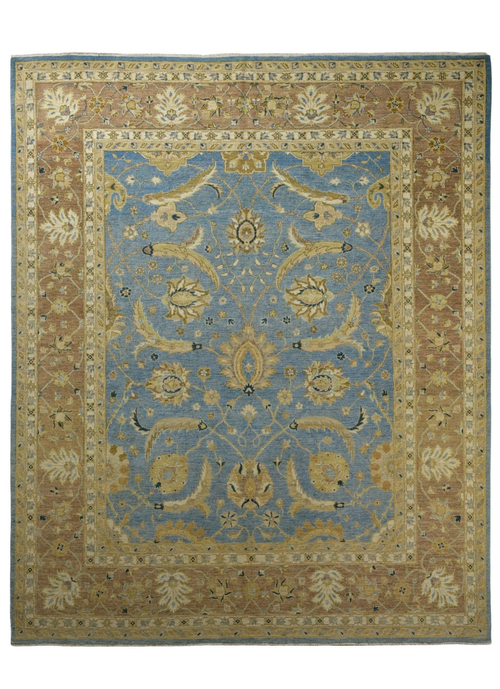 Calestial Garden El Dokuma Yün Halı 290 x 243 cm - Borr Halı