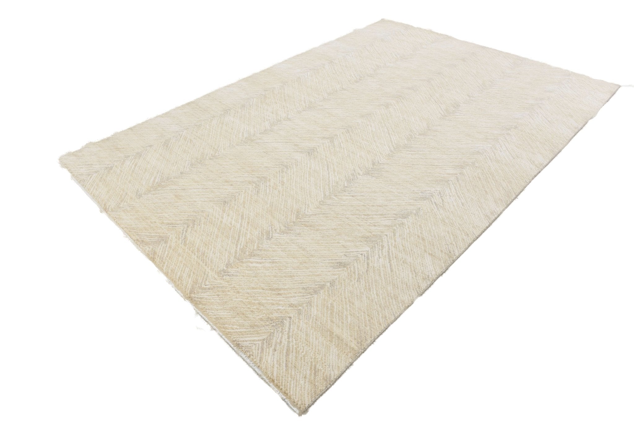Chevrona Soft El Dokuma Yün ve İpek Halı 272 x 182 cm - Borr Halı