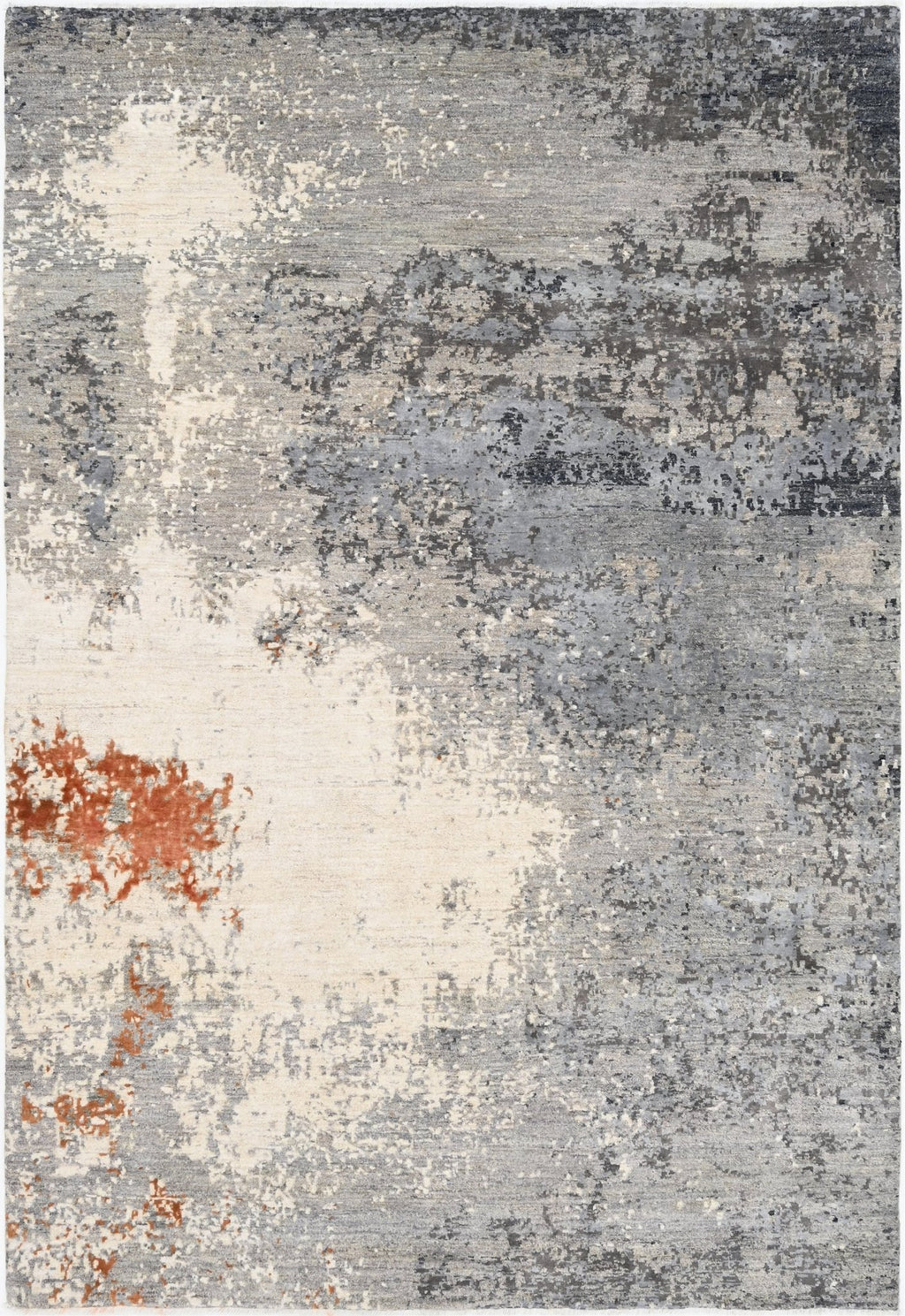 Cinder El Dokuma Yün ve İpek Halı 246x170 cm - Borr Halı