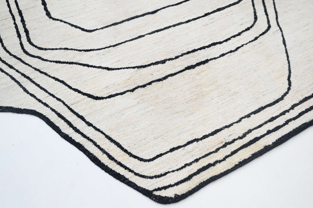 Contoura Form El Dokuma Yün Halı 311 x 247 cm - Borr Halı