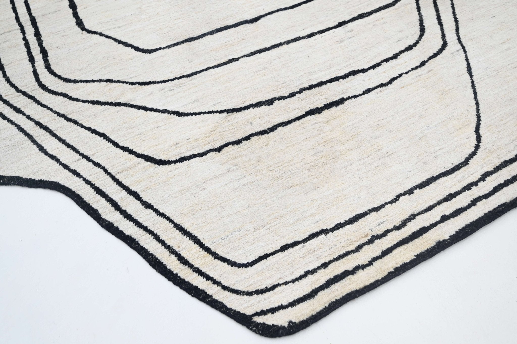 Contoura Form El Dokuma Yün Halı 311 x 247 cm - Borr Halı