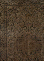 Darveth Linen Vintage El Dokuma Yün Halı 292 x 197 cm - Borr Halı
