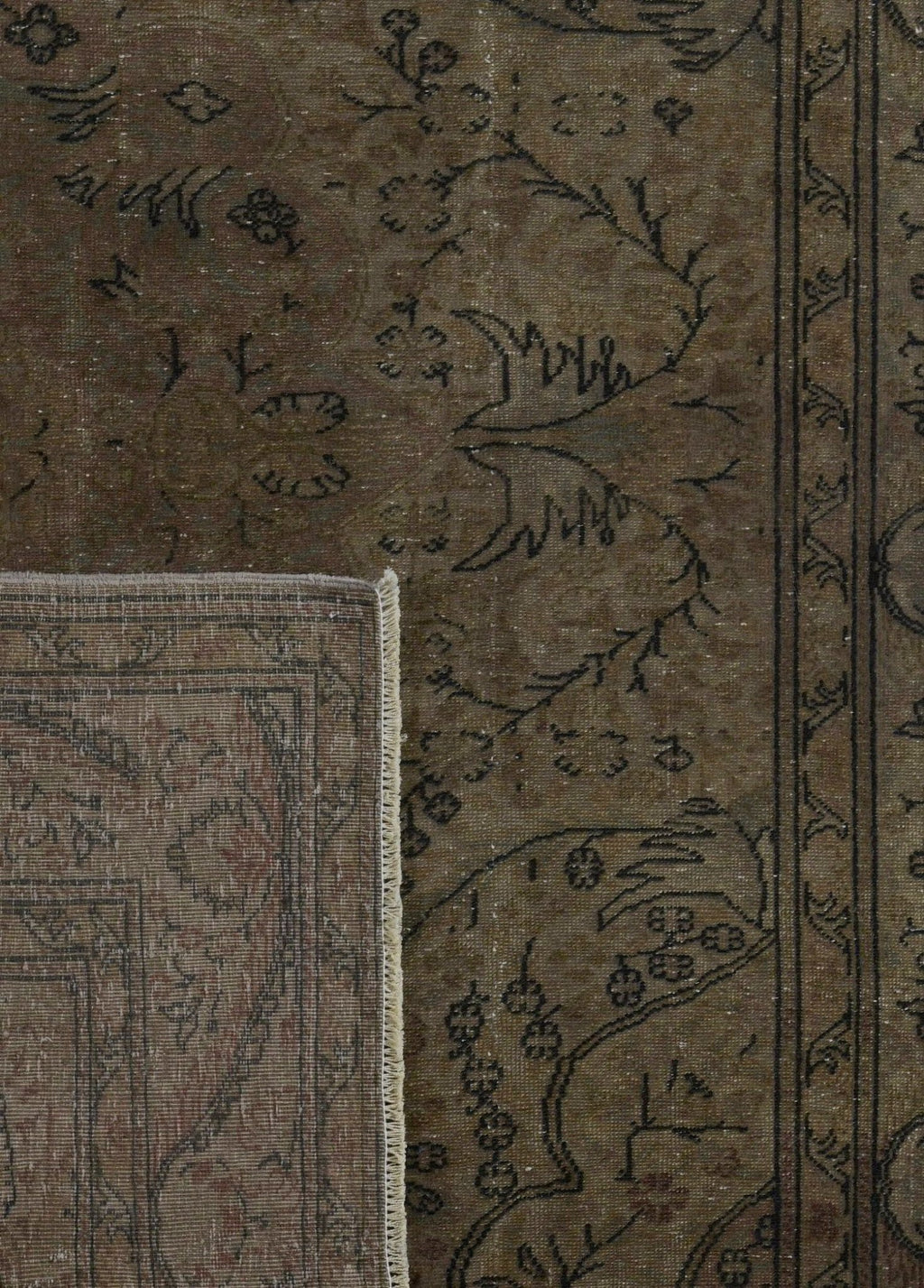 Darveth Linen Vintage El Dokuma Yün Halı 292 x 197 cm - Borr Halı