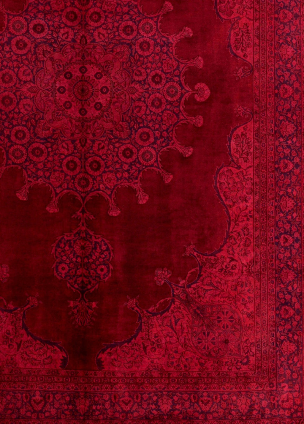 Darvian Vintage El Dokuma Yün Halı 351 x 256 cm - Borr Halı