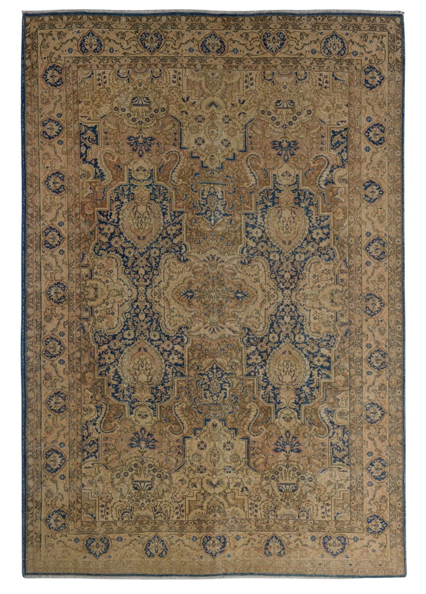 Darzane Vintage El Dokuma Yün Halı 300 x 207 cm - Borr Halı