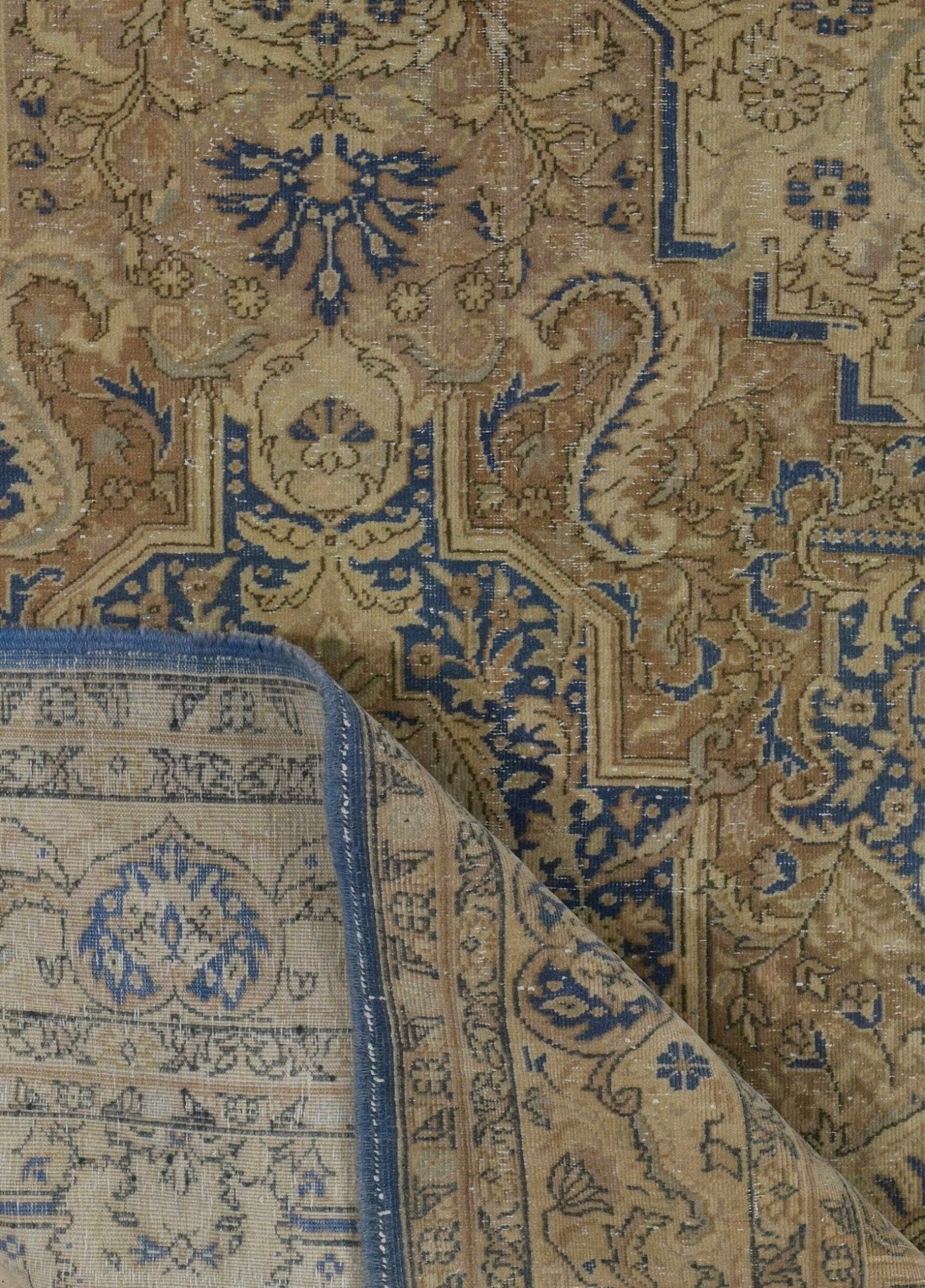 Darzane Vintage El Dokuma Yün Halı 300 x 207 cm - Borr Halı