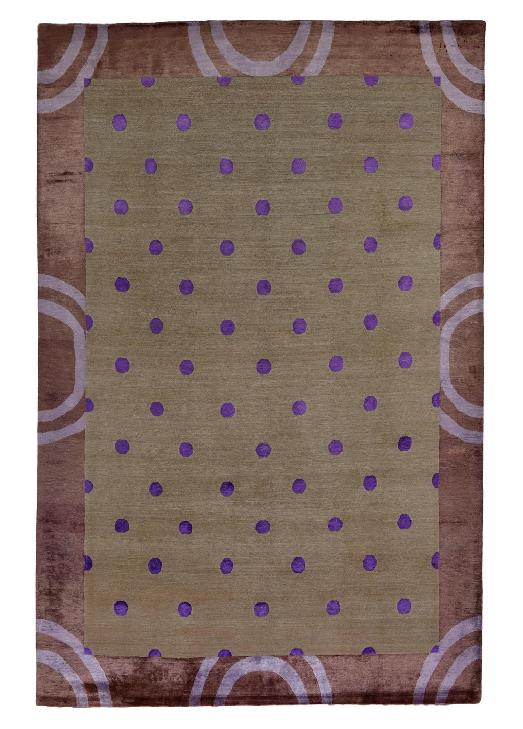 Dotelle Violette El Dokuma Yün ve İpek Halı 300x202 cm - Borr Halı